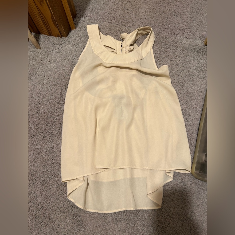 High low tank top